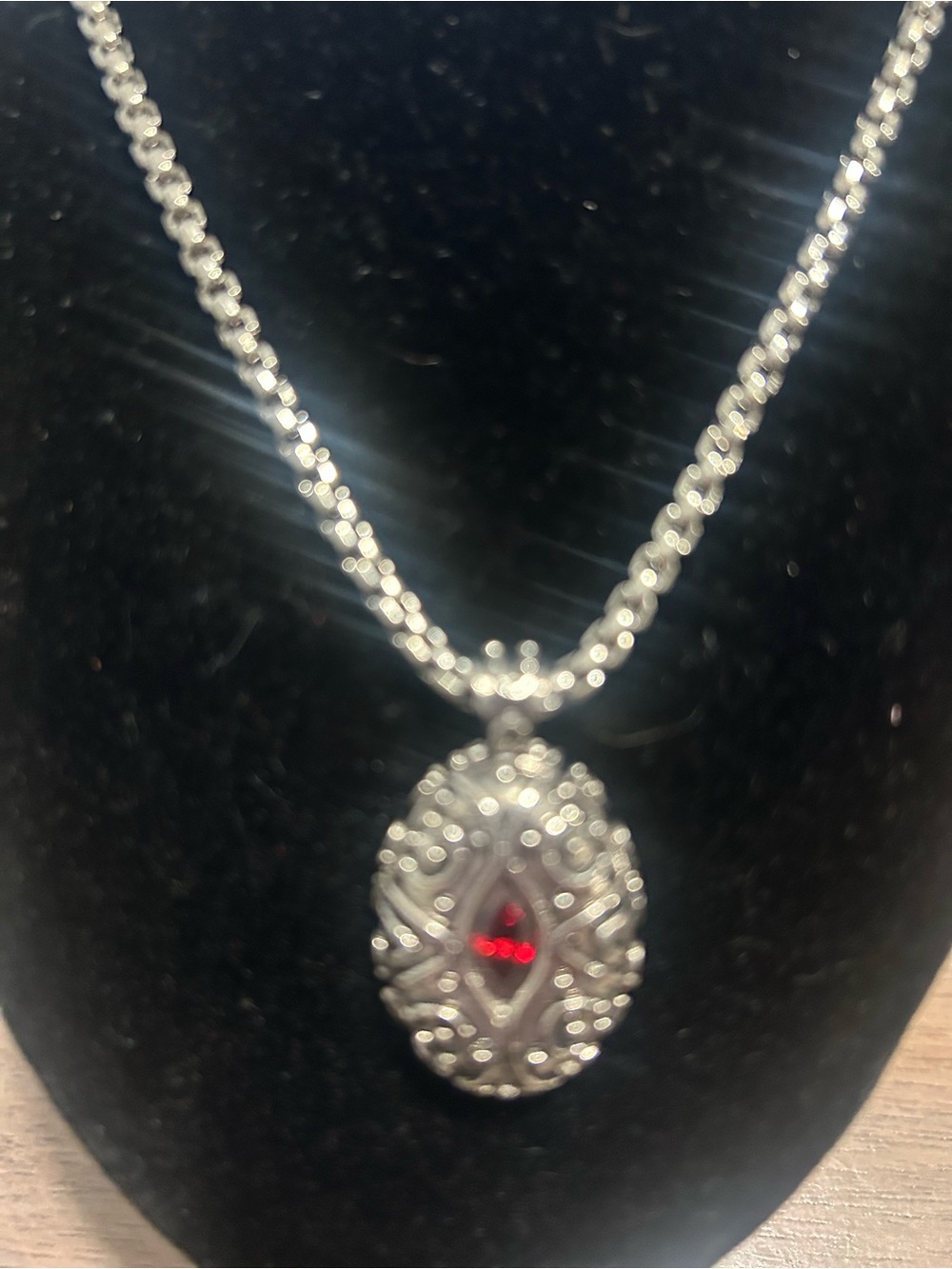 Boutique Garnet Necklace